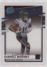 2020 Panini Chronicles Clearly Donruss Rated Rookie Red /199 Darnell Mooney 1l2