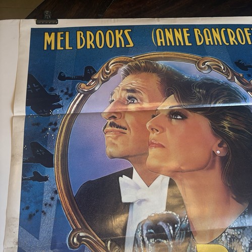 Original 1983 Movie Poster “TO BE OR NOT TO BE" 27x41" MEL BROOKS Movie House - Picture 2 of 13