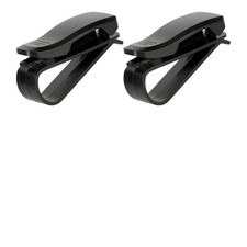 2 PCS Sunglass Holder for Car Sun Visor, Car Sunglass Holder Clip Sun Visor
