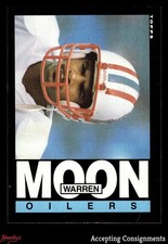 1985 Topps #251 Warren Moon Rookie RC OILERS