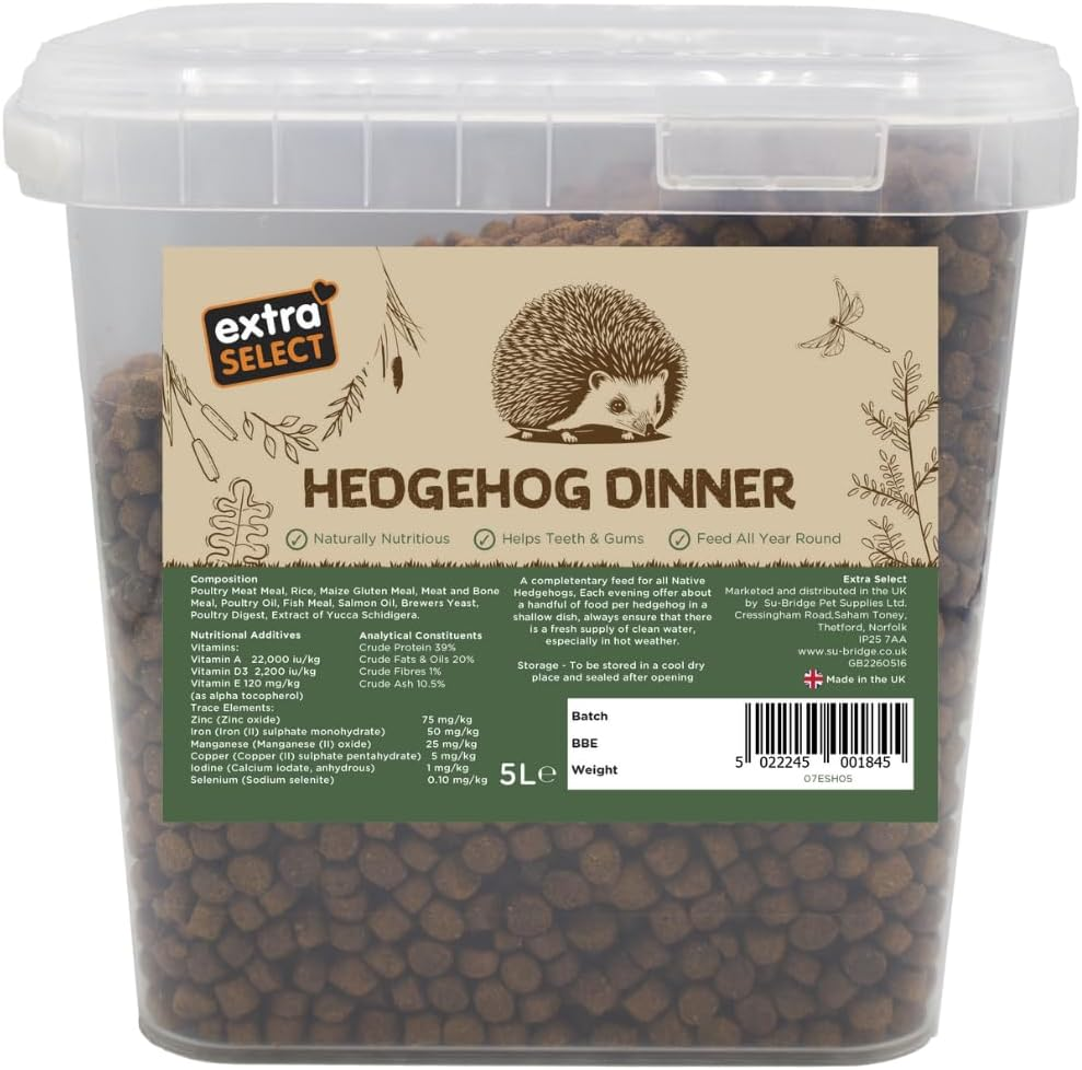 Extra Select Premium Hedgehog Dinner: Nutrient-Rich Dry Hedgehog Food for Year-R