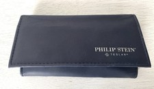 Ancien étui de voyage organisateur de bracelet de montre Philip Stein Teslar + 2 bracelets en cuir