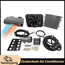 12V Cool&Heat Electric Universal Underdash Air Conditioner DC Auto Car A/C Kit