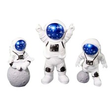 Nordischer Astronaut Figuren Harz Modell Tisch Ornamente im Wohnzimmer DIY5239