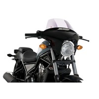 Puig Batwing Screen SML Touring FUR Honda CMX500 Rebel 17-19 TRANSPARENT-21060W
