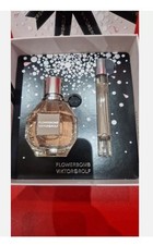 Viktor & Rolf FLOWERBOMB Gift Set 50ml Eau De Parfum EDP & 10ml EDP NEW❤❤