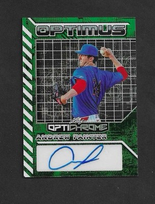 ANDREW PAINTER 2025 Leaf Optichrome Optimus Auto Green /7 Phillies