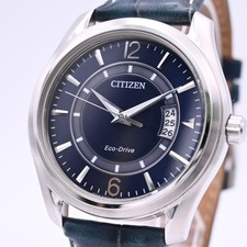 Citizen Eco Drive Mens Watch Solar Navy Dial ...