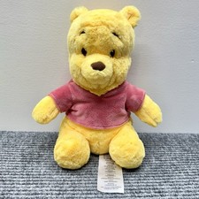 Disney Store Winnie The Pooh Babies Baby Plush 10" Stuffed Animal Bear Soft