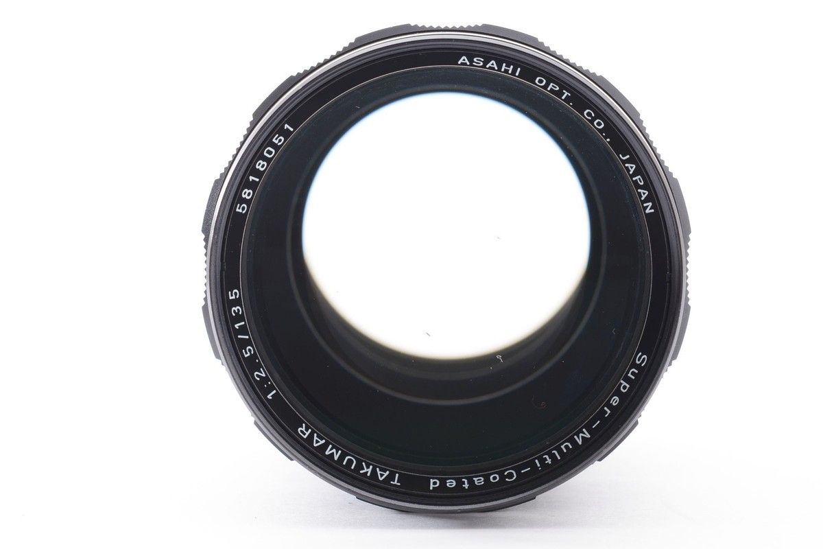 Pentax Super-Multi-Coated Takumar 135mm F/2.5 MF Lens From Japan