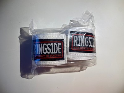Ringside Mexican-Style Boxing Handwraps - 180'' - White