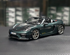 NOREV 1/18 Porsche 718 Spyder RS 2023 Weissach Pack Green Diecast Model 187272