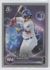 2022 Bowman Platinum Precious Elements Wilman Diaz #PE-1 11pj