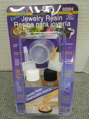 NEW Envirotex Jewelry Resin Kit Yorker Caps Clear Citrus Scent 2.oz Craft DIY