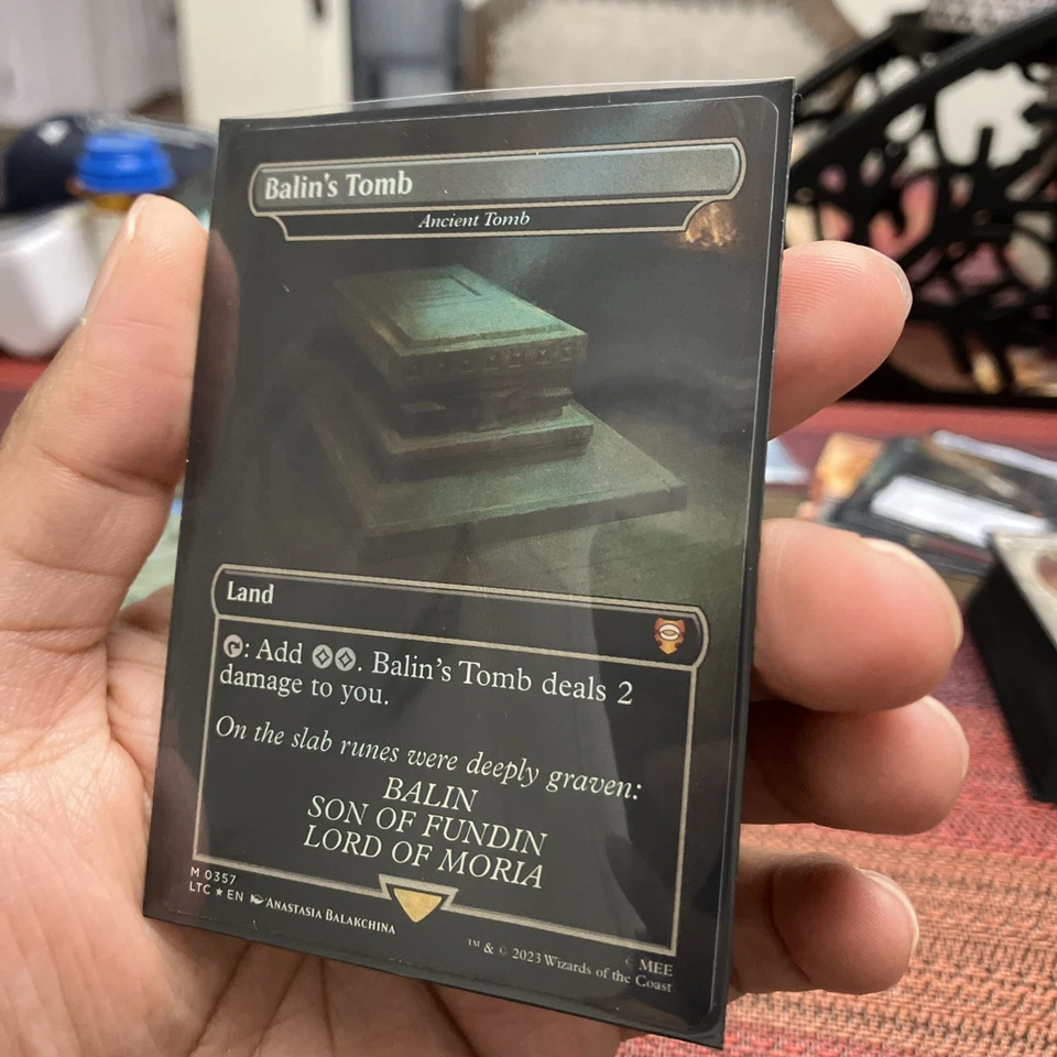 Balin's Tomb - Ancient Tomb: DAMAGED LOTR Foil - Image 3 of 4