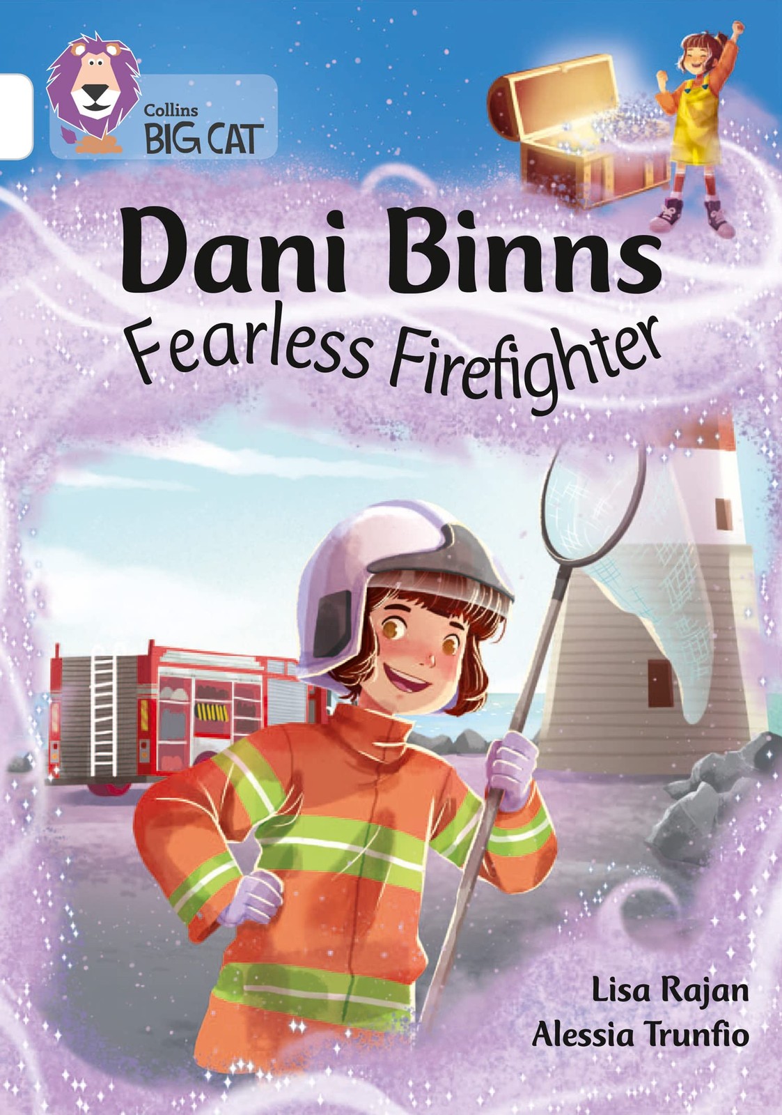 Dani Binns: Fearless Firefighter: Band 10/White (Collins Big Cat) By Lisa Rajan - Image 3