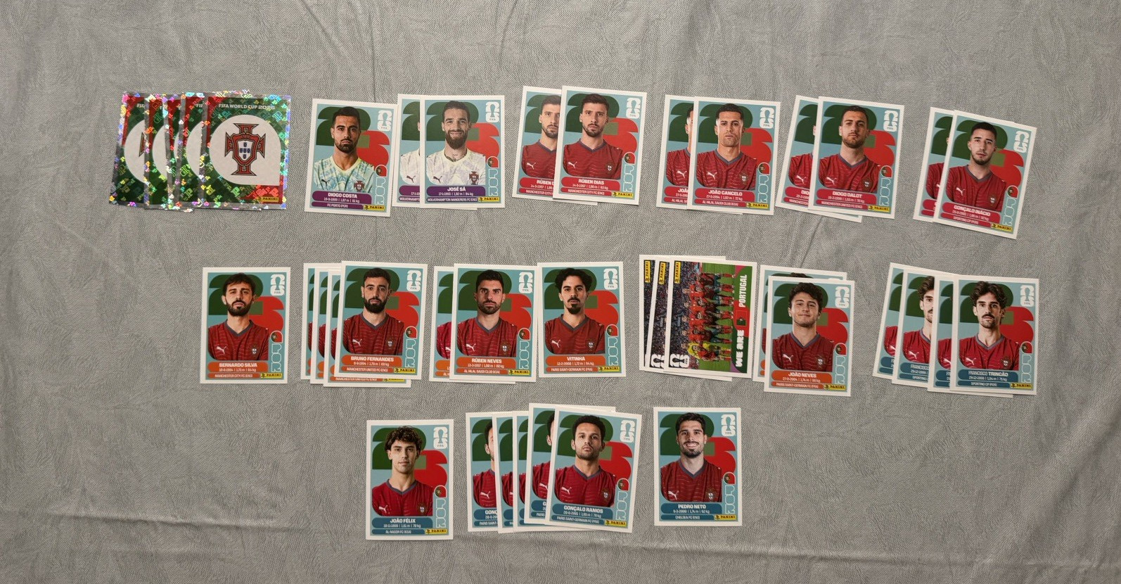 2026 Panini FIFA World Cup Stickers POR 1-20 PORTUGAL * You Pick*
