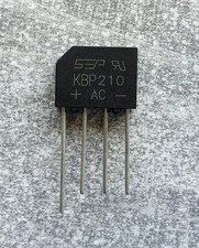 KBP210 Brückengleichrichter 1000V 2A Gleichrichter Menge Wählbar 1-6 Stück