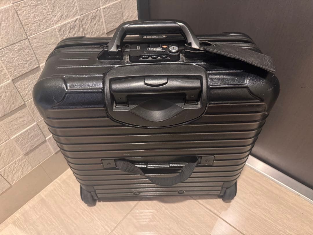 Rimowa Bolero Business Trolley Black 2 wheels Carry Case Suitcase