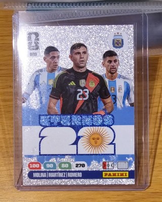 Panini Adrenalyn XL FIFA World Cup 2026 Eternos Argentinien Molina Martínez Lim 