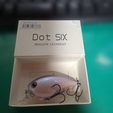 REVONIK Dot SIX Hard Lure Pale Blue Fishing Bait, 7.9cm/3.1in, Unused