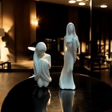 Kim Lawrence Allure Figurines Serenity & Innocence Enesco 25cm & 19cm