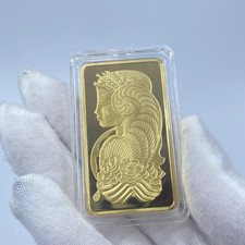 Fake Gold Bar Paperweight Gold Bullion Bar Pa...
