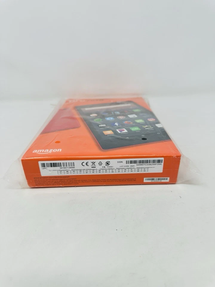 Amazon Fire HD8 16GB w/Alexa (8th Generation) WiFi Tablet- Punch Red -SEALED/NEW - Image 3 of 4