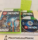 Lego Dimensions Xbox 360 Complete Game from  71173 Starter Pack Game Only