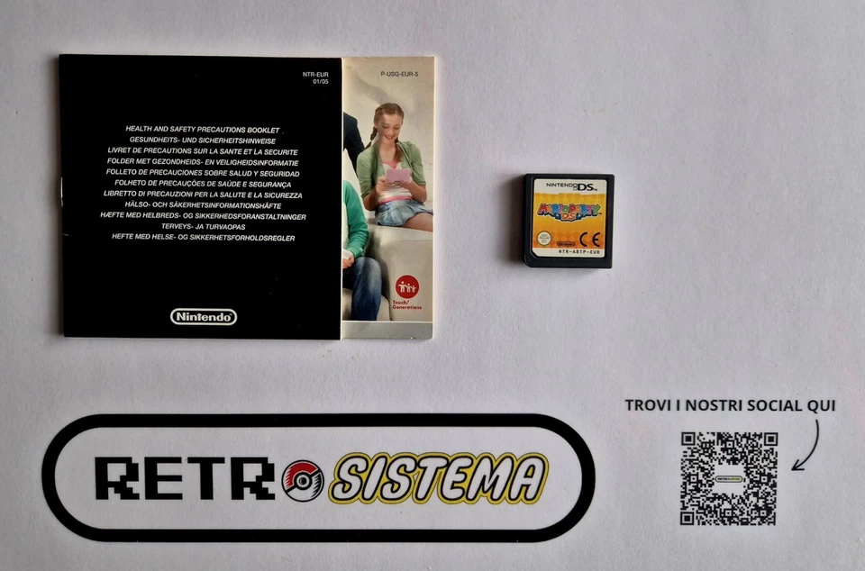 Nintendo DS Mario Party DS PAL italiano buone condizioni minigames compilation - Immagine 3 di 3