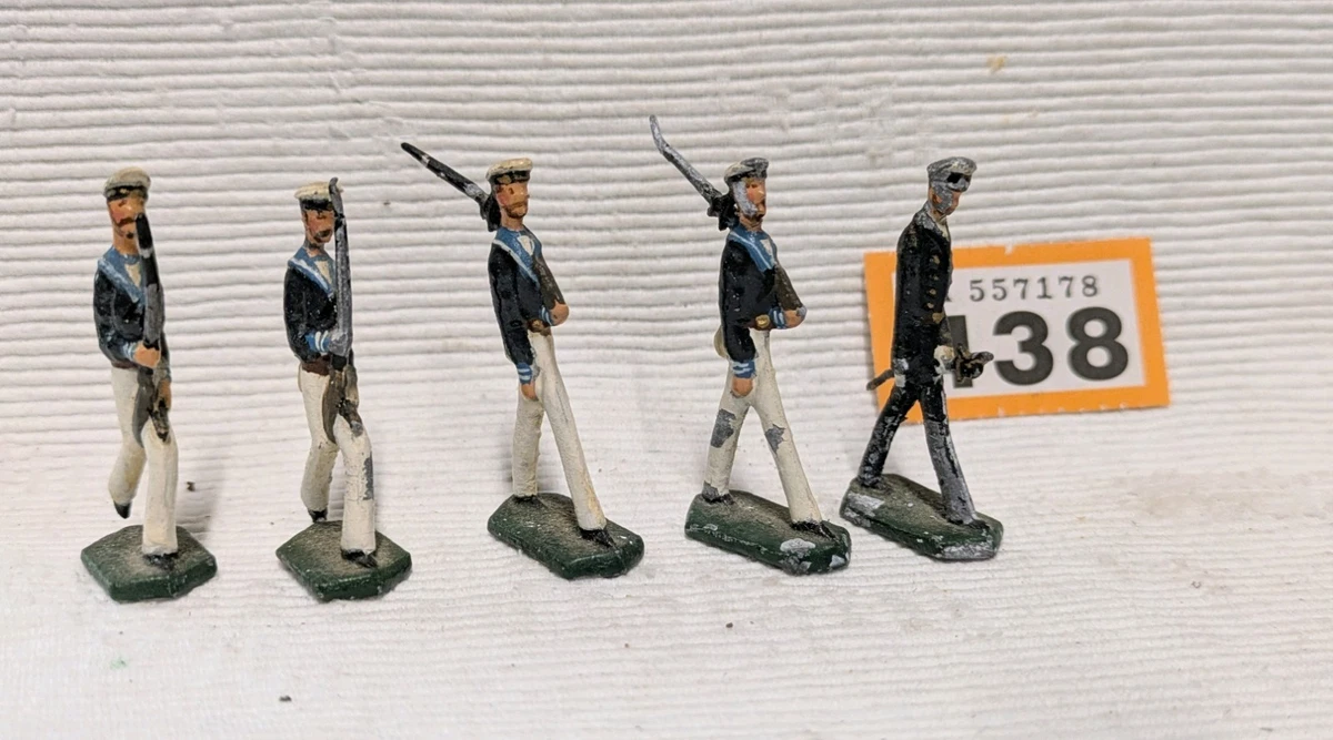 Soldats De Plats En étain – Tyroliens Premier Empire – Lot De 8 Figurines (30mm)