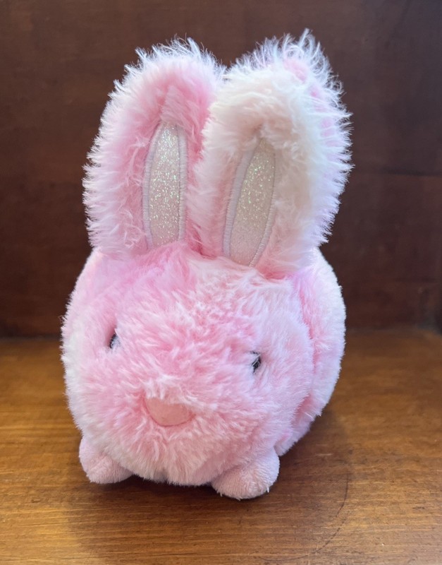 FAO Schwarz Sparkles 7” Pink Bunny Soft & Clean. Perfect for Easter!!!