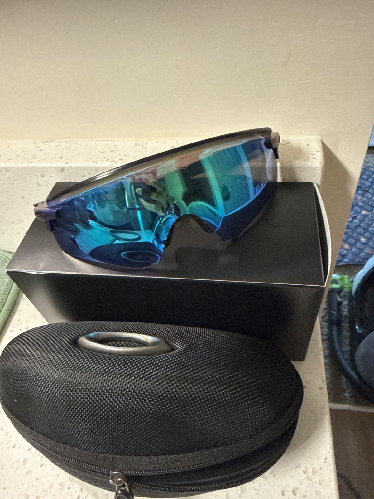 Oakley Encoder Solstice Collection- Matte Cyan wi… - image 3