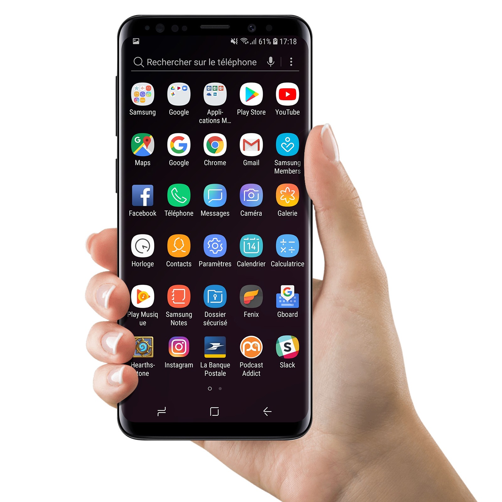 Vitre pré-montée Galaxy S9 Plus bloc écran tactile violet - 4