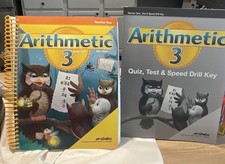 Abeka Arithmetic 3 Teacher Key Set: Work-Text...