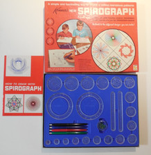 Vintage Kenner  s Spirograph No. 401 1967 Kenner Products complete AWESOME BOX