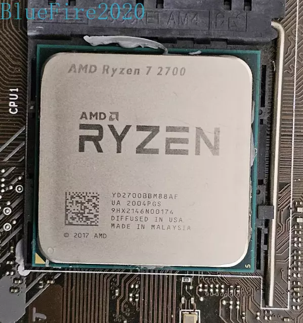 AMD Ryzen 7 2700 3.2 GHz 8-Core 16-Thread 16M Socket AM4 CPU Processor R7-2700 - Image 3 of 3