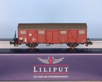 Liliput 260132-1, - Spur N -, Db Ged. GüTerw. Mit BremserbüHne Typ Gos , Ep.4