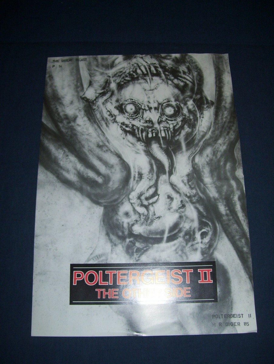 Poltergeist II The Other Side Rare Promotional Flyer 1986 | eBay