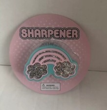 sharpner Rainbow By Office Depot. Glittery Design. Plastic. New In Packaging.