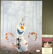 Josh Gad Signed Walt Disney Frozen Olaf 11x14 Photo A Autograph JSA COA