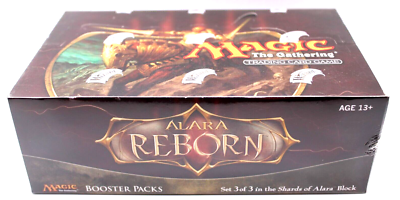 MAGIC THE GATHERING ALARA REBORN BOOSTER BOX Brand New *Factory Sealed* | eBay MAGIC THE GATHERING ALARA REBORN BOOSTER BOX Brand New *Factory Sealed* | eBay