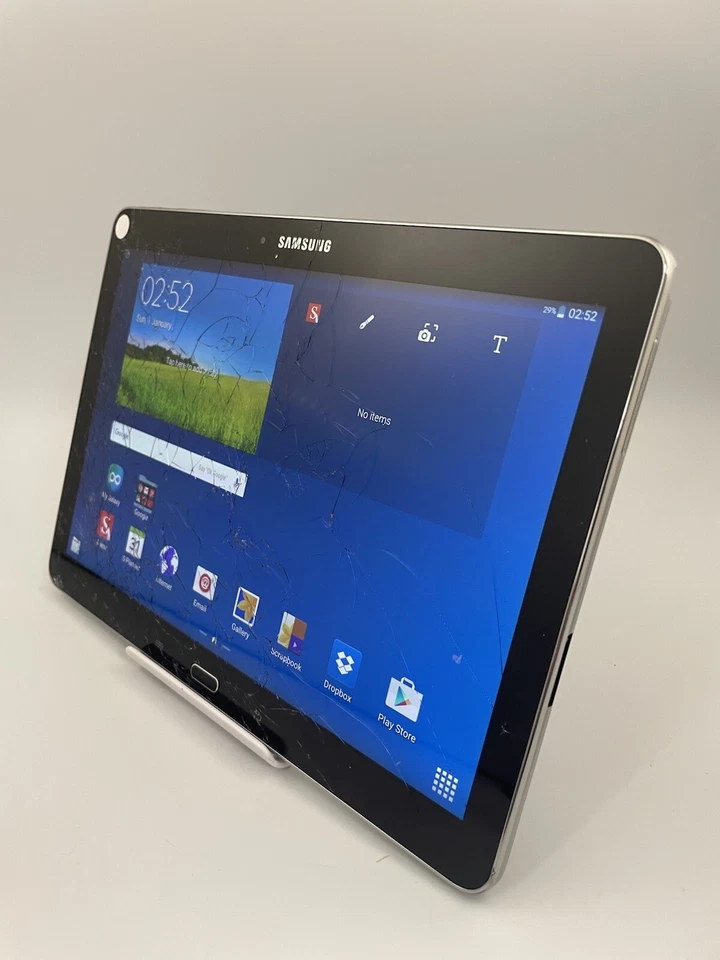 Samsung Galaxy Note 10.1 P600 Black Wi-Fi 16GB 10.1" 8MP Android Tablet Cracked - Image 3 of 4