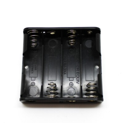 Keystone Electronics PC Mount 4 Cell AA 6 Volt Battery Holder 2477