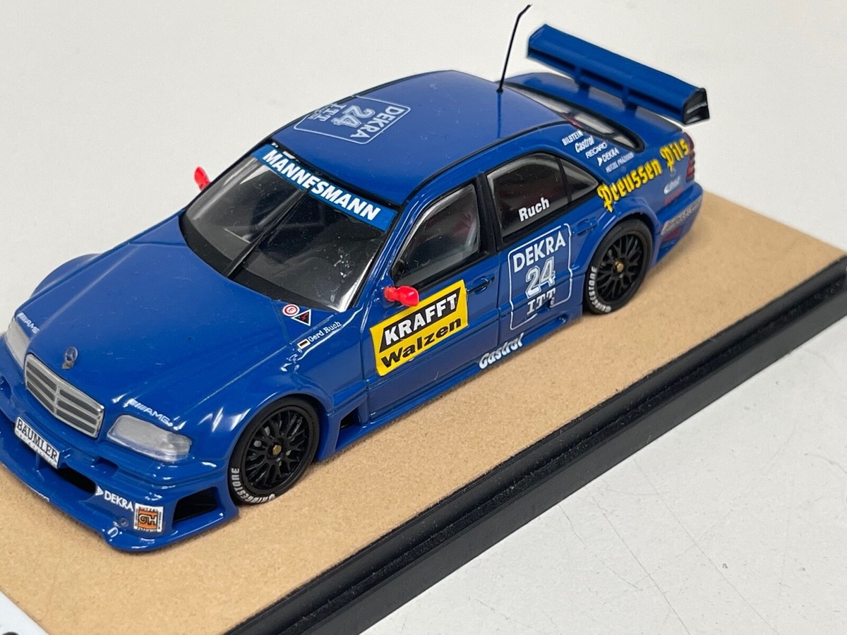 ミニチャンプス　メルセデスベンツ  Cクラス ) 1/43 ブルー　1997 ミニチャンプス メルセデスベンツ Cクラス ) 1/43 ブルー 1997