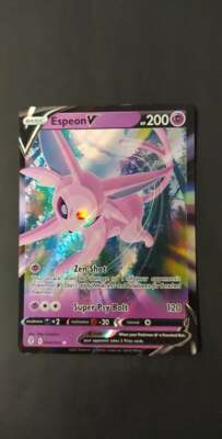 Pokemon Karte Espeon V Evolving Skies 064/203 Eng