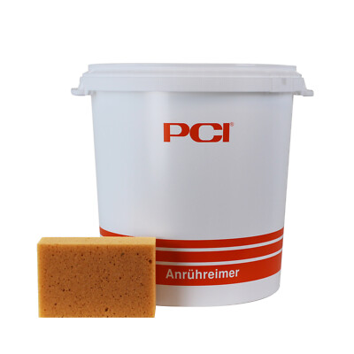 PCI Anrühreimer 30 Liter, inklusive kör4u Schwamm