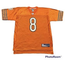 Vintage NFL Chicago Bears Rex Grossman #8 Jersey Large L Autograph Signed Gators