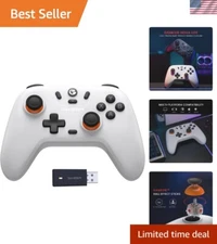 Nova Lite Wireless Game Controller - Bluetooth, Turbo, Hall Effect for PC & S...