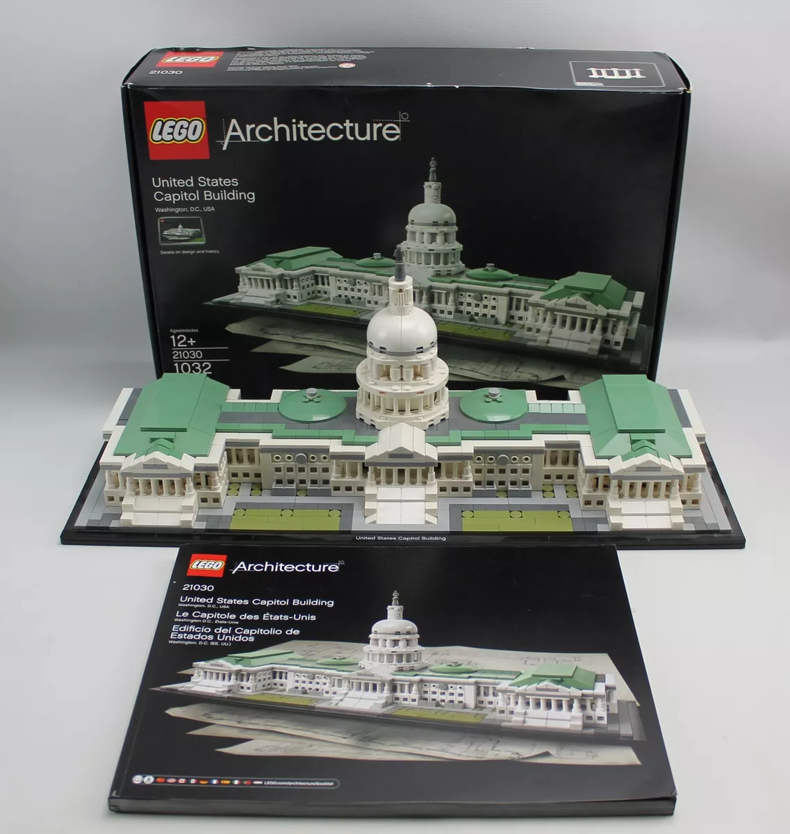 Næsten Forkortelse Celsius Lego Architecture United States Capitol Building Set 21030 | eBay